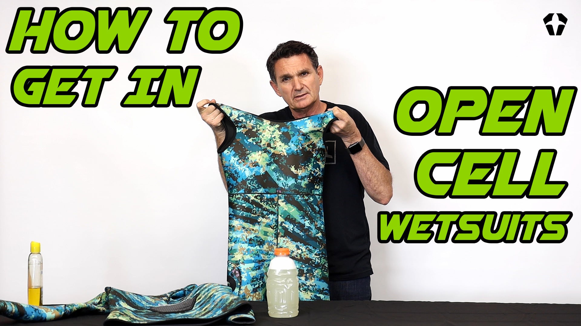 How to Get in an Open Cell Wetsuit