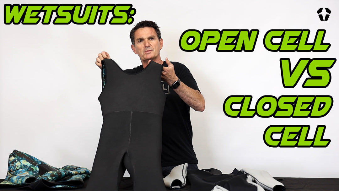 Wetsuits: Open Cell VS Closed Cell. What's the Difference?